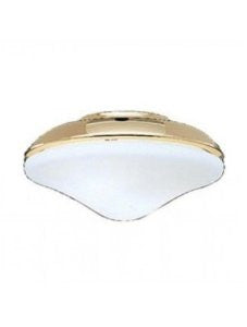 Casablanca Fan Company G109 White Frosted Low-Profile Glass Shade