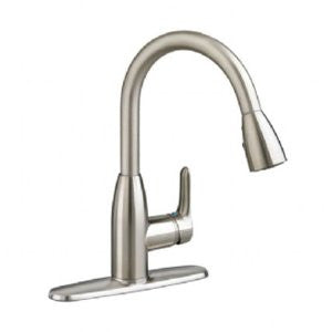 American Standard 4175.300.075 Colony Soft Pull-Down Kitchen Faucet, Stainless Steel
