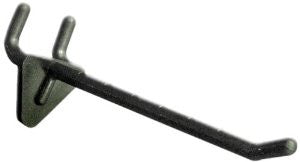 Azar 800074-BLK 4-Inch Plastic Hook, 50-Pack