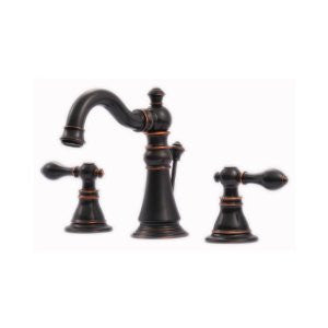 Ultra UF55113 Two-Handle Brushed Nickel Lavatory Faucet with Pop-Up Drain