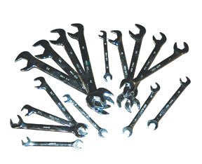 Advanced Tool Design Model ATD-1182 16 Piece Metric Full Polished Angle Wrench Set
