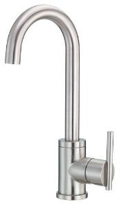 Danze D151558SS Parma Single Handle Bar Faucet, Stainless Steel