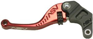 ASV Inventions CRF311-SR F3 Red Sport Shorty Clutch Lever for Kawasaki