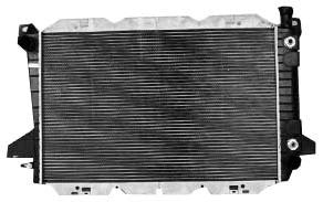 TYC 1454 Ford F-Series 2-Row Plastic Aluminum Replacement Radiator