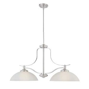 Thomas Lighting SL821278 Hampshire Pendant, Brushed Nickel