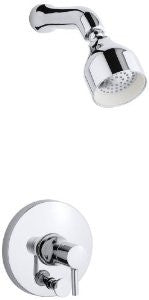 KOHLER K-T8977-4-CP Toobi Shower Trim with Diverter, Valve Not Included, Polished Chrome