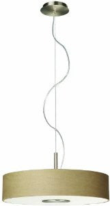 Philips Forecast 37480/17/48 Roomstylers Pendant Light, Dark Beige