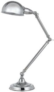Cal Lighting BO-2328TB-CH Apogee Metal Desk Lamp, 60-watt, Chrome