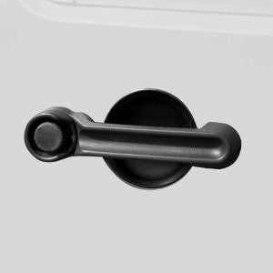 Rugged Ridge 11651.26 Black Door Handle Recess Guard - 5 Piece