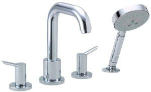 Hansgrohe 31733001 Focus S 4-Hole Roman Tub Set Trim, Chrome
