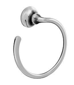 Kohler K-11377-CP Forte Sculpted Towel Ring, Polished Chrome