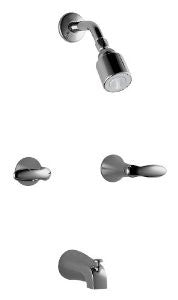KOHLER K-T15201-4-CP Coralais Bath and Shower Faucet Trim, Polished Chrome