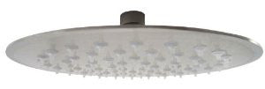 ALFI brand RAIN8R 8-Inch Solid Round Ultra Thin Rain Shower Head, Brushed Stainless Steel