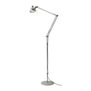 Ikea's Antifoni Floor/Reading Lamp, Silver Color