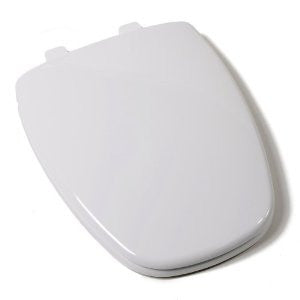 Comfort Seats C1B3E9S-00 EZ Close Premium Eljer New Emblem Design Plastic Toilet Seat, Elongated, White