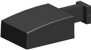 RAB ALXH400XPSQPC2 Alx Deluxe Area Light 400W-Metal Halide Psqt Pulse Start Wall + 277V with Photocell