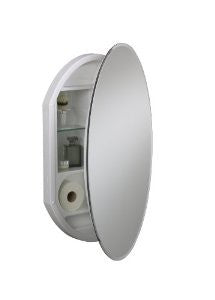 Kohler K-2962 Oval 20" x 31" Mirrored Medicine Cabinet and Bright Mirrored Interior,