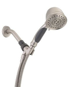 Delta 75525SN Universal Showering Components, Vintage Style Five Spray Massage Hand Shower Unit, Satin Nickel