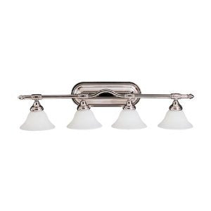 Kichler Lighting 6484CH 4 Light Bracket Bathroom Light, Chrome