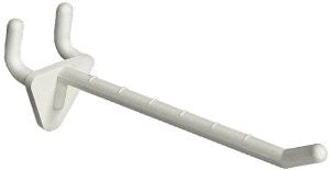 Azar 800074-WHT 4-Inch Plastic Hook, 50-Pack