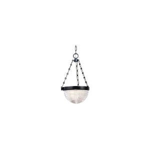Hudson Valley Lighting 4416-SN 3-Light Winfield Pendant, Satin Nickel Finish with Clear Glass