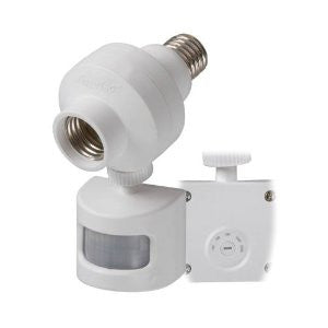 Westek OMLC5BC Outdoor Motion Activated Light Control with Selectable Off Times, White