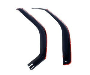 Wade 72-51465 Smoke Tint In-Channel Wind Deflector - 2 Piece