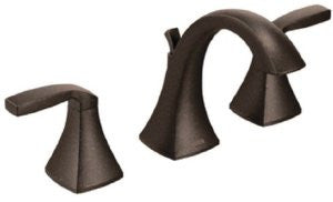 Moen T6905ORB Voss Two-Handle High Arc Bathroom Faucet, Oil Rubbed Bronze