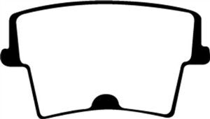 EBC Brakes UD1057 Ultimax OEM Replacement Brake Pad