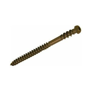 FastenMaster FMTR2-234-350DB 2-3/4-Inch TrapEase II High Density Composite Deck Screw, Dark Brown, 350-Pack
