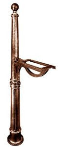 Special Lite Products SPK-600-CP Ashland Post and Burial Kit, Copper