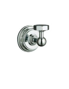 KOHLER K-13113-CP Pinstripe Robe Hook, Polished Chrome