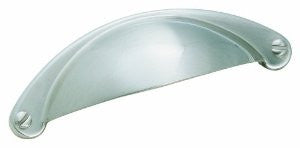 Amerock TPK9365-G10 Essential'z Cup Pull Satin Nickel 10-Pack, 64mm Center to Center