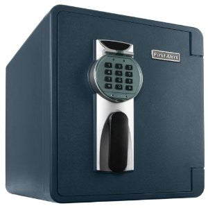 First Alert 2092DF Waterproof 1-Hour Fire Safe with Digital Lock, 1.3 Cubic Feet, Gray