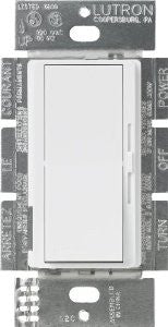 Lutron DV-600P-WH Diva 600-watt Dimmer, White