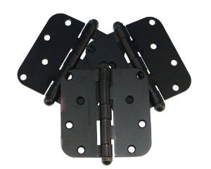 The Original Adjustable Door Hinge EORB3B24 Exterior Hinges, 3-Count
