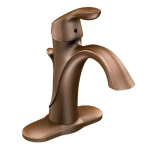 Moen 6400ORB Eva One-Handle High Arc Bathroom Faucet, Oil Rubbed Bronze