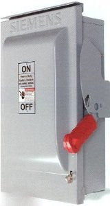 MURRAY GUN323AW 100 Amp, 3 Pole, 240-Volt, 3 Wire, NON-Fused, General Duty, Outdoor Rated