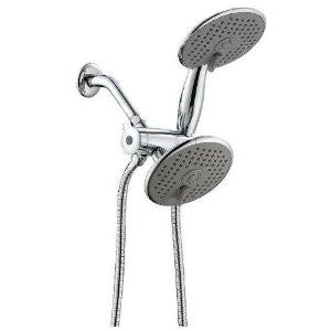 Ana Bath SS3232CCP 6 Inch 3 Function Handshower and Showerhead Combo Shower Set, Chrome Plated Finish