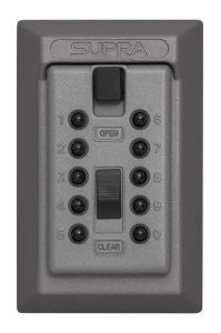 Kidde AccessPoint 001015 KeySafe Original 5-Key Permanent, Pushbutton, Titanium Gray