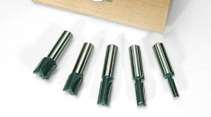 MLCS 8375 Straight Router Bit 5-Piece Boxed Set