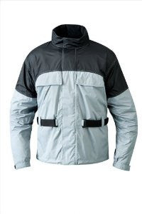 Mossi RX 1 Rain Jacket (Silver, X-Large)