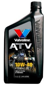 Valvoline (VV749-6PK) 4-Stroke ATV Motor Oil - 1 Quart Bottle, (Case of 6)