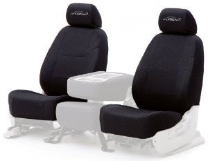 Coverking Custom-Fit Front Bucket Seat Cover - Spacer Mesh, Black