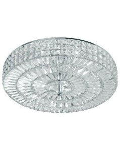 Crystorama Lighting 818-CH-CL-MWP 6 Light Chelsea Semi Flush