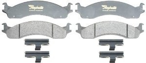 Raybestos ATD655AM Advanced Technology Semi-Metallic Disc Brake Pad Set