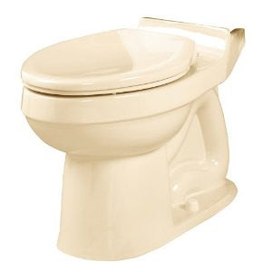American Standard 3121.016.021 Champion Elongated Seatless Toilet Bowl, Bone (Bowl Only)