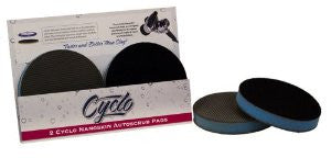 Cyclo (72-320x2-2PK) Nanoskin Blue Fine Grade Autoscrub Pad, (Pack of 2)