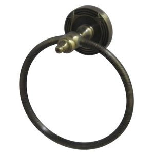 Kingston Brass BA9914AB Templeton Tower Ring, Vintage Brass