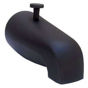 Simpatico 81195OB Diverter Tub Spout with Dark Oil Rubbed Bronze Finish, Rear Lift, Rear 1/2-Inch and 3/4-Inch Threads